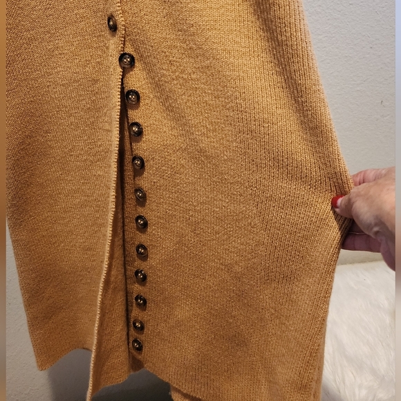 LPA KAVALA MAXI CARDIGAN SWEATER LONG SLEVES FRONT BUTTON WOOL DRESS SZ SMALL - Picture 4 of 12